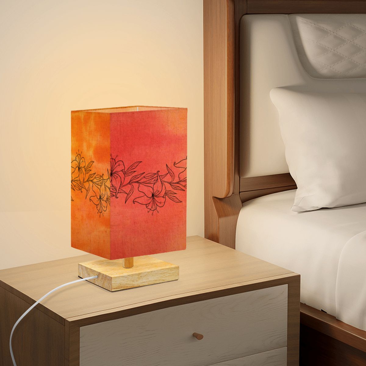 Square Table Lamp Blomsterrand