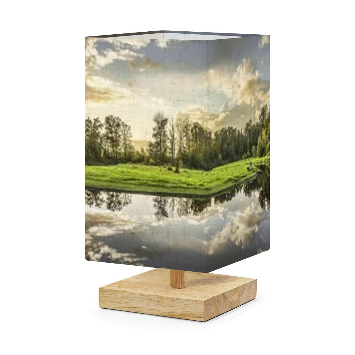 Square Table Lamp Sea