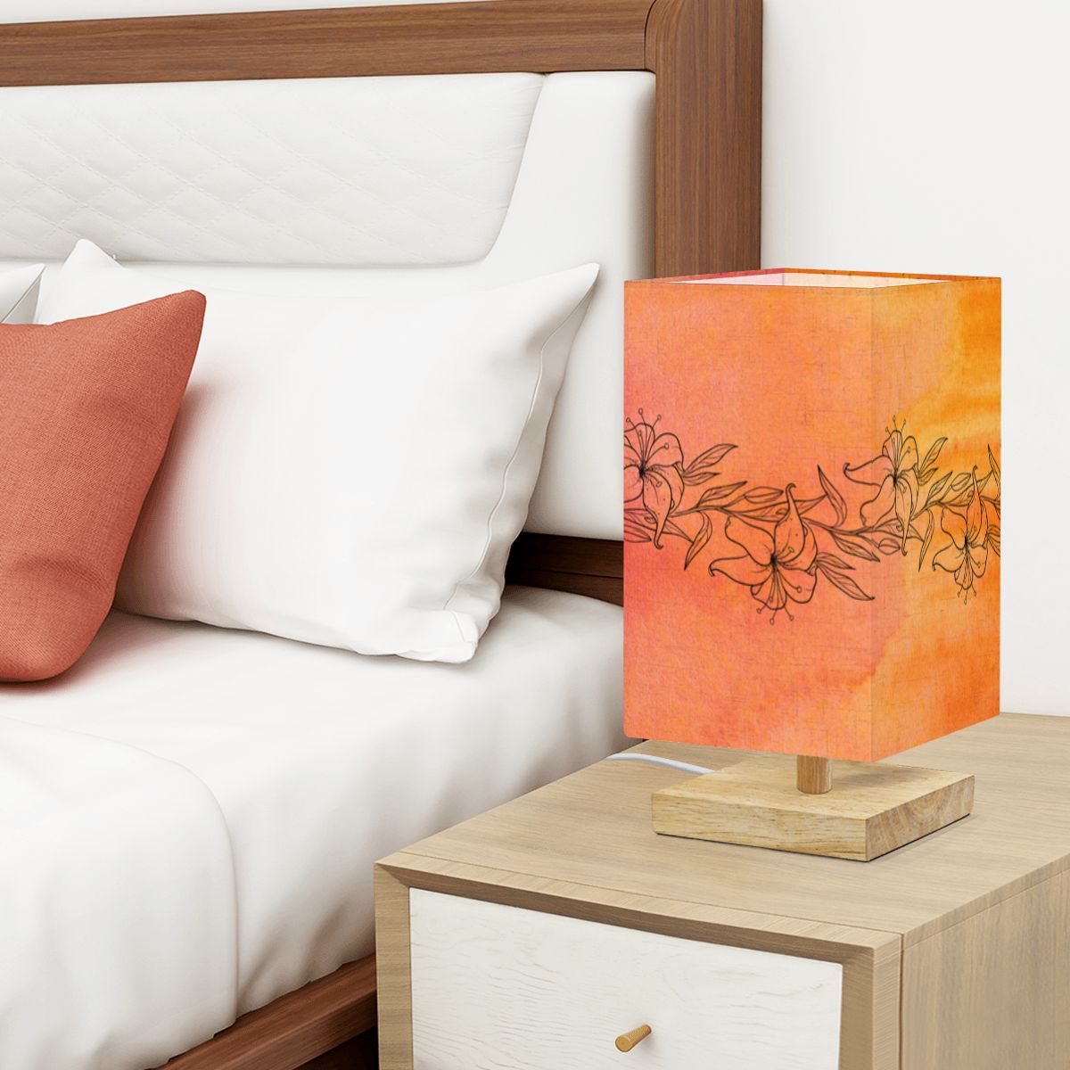 Square Table Lamp Blomsterrand