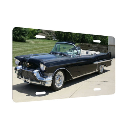 Aluminum License Plate 1957 Cadillac Series 62 Convertible