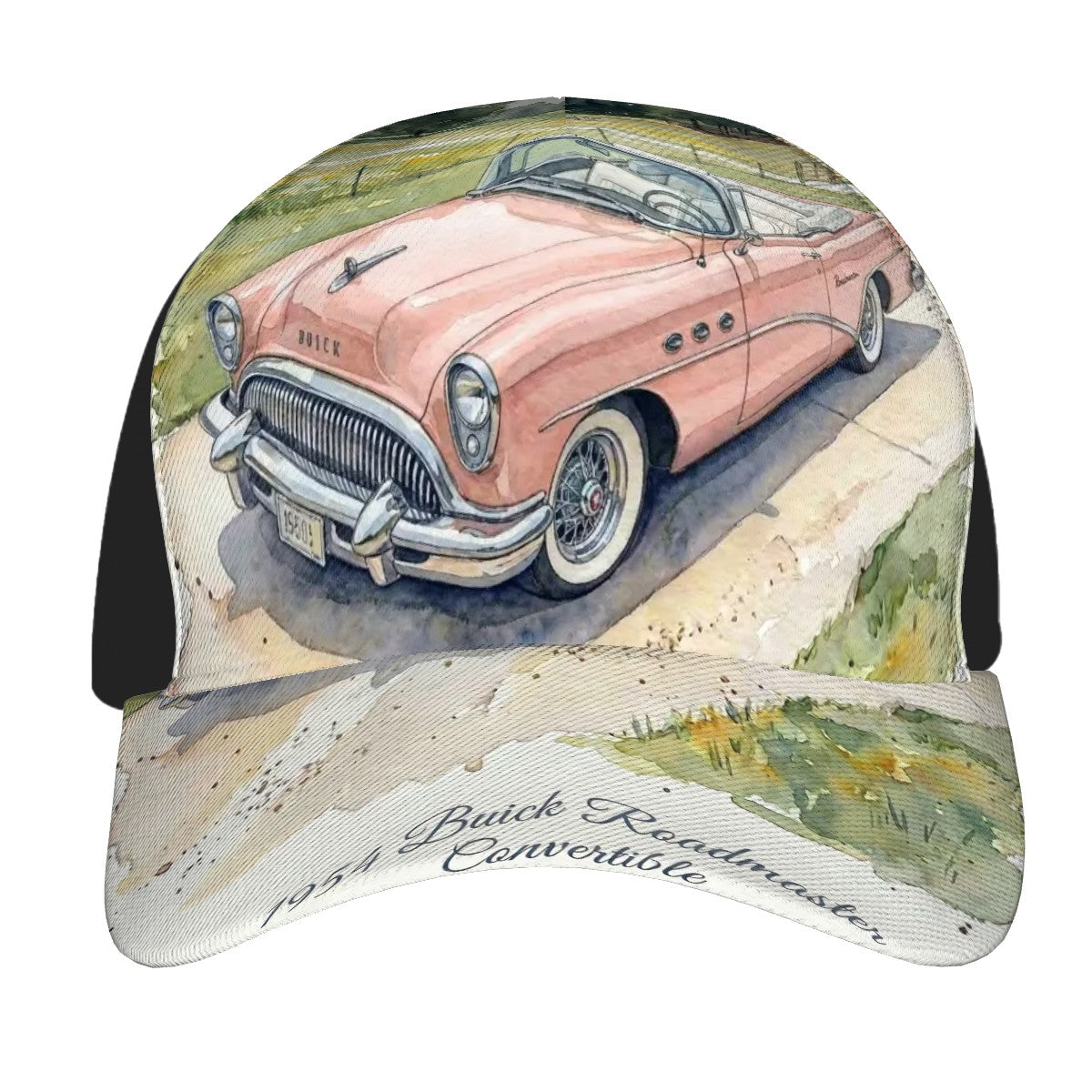 Baseball Cap - 1954 Buick Roadmaster Convertible rosa
