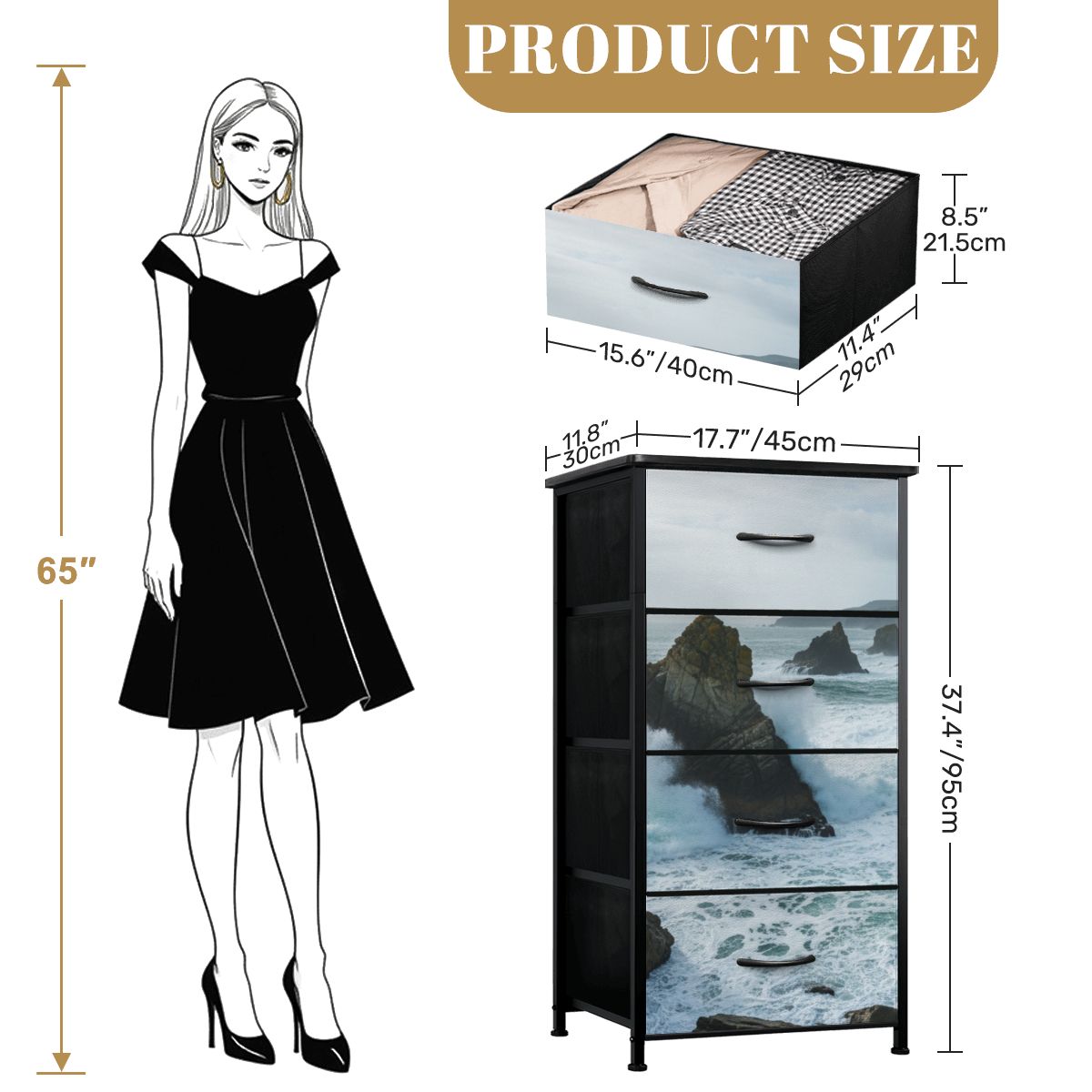 4Drawer Dresser