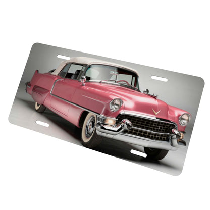 Aluminum License Plate 1955 – Cadillac Series 62 Convertible