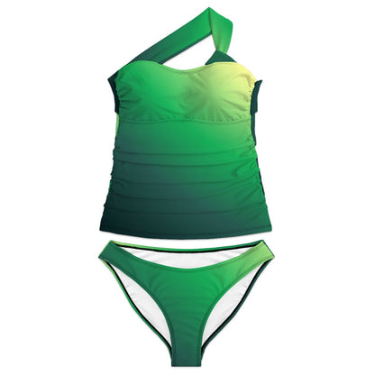 OneShoulder Two Piece Swimsuit