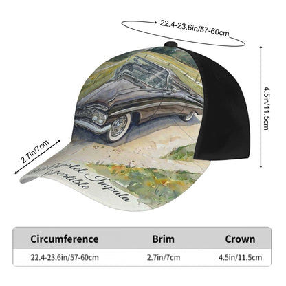 Baseball Cap - 1959 Chevrolet Impala Convertible