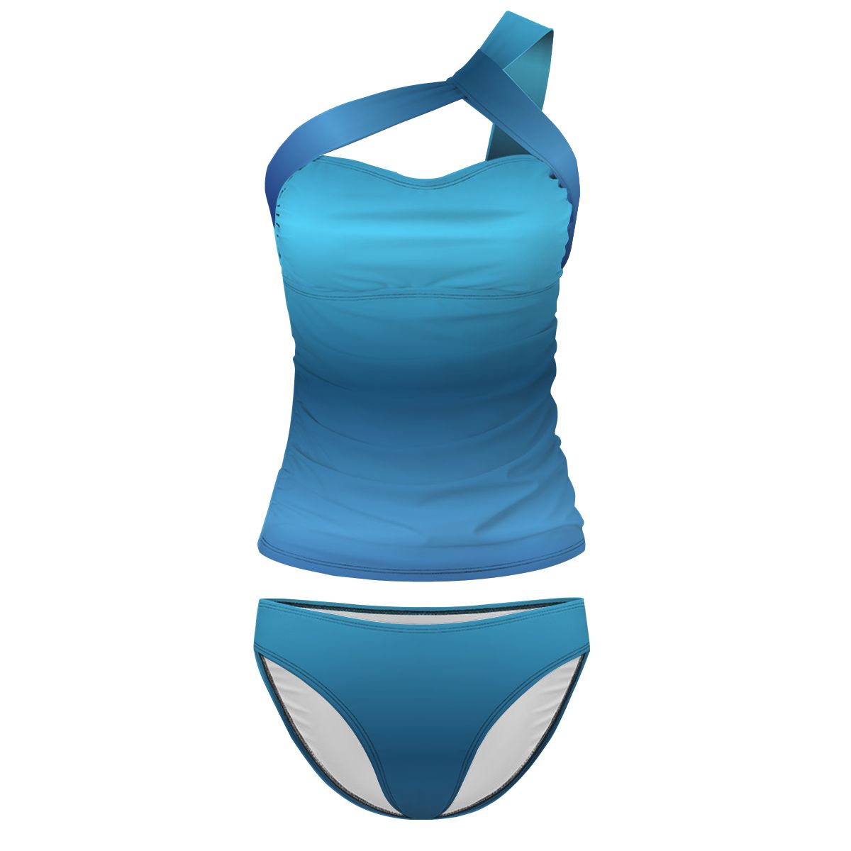 OneShoulder Two Piece Swimsuit