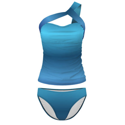 OneShoulder Two Piece Swimsuit