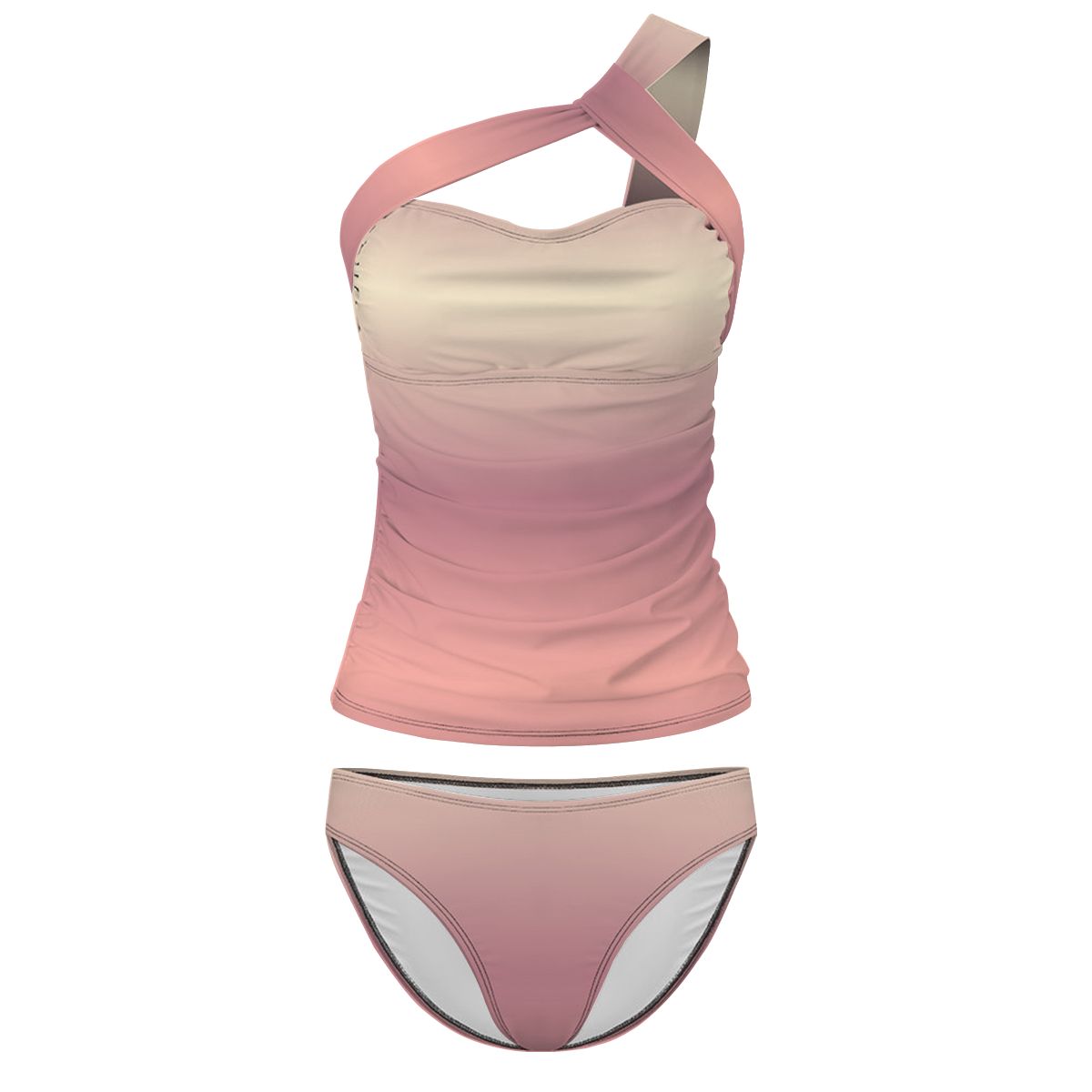 OneShoulder Two Piece Swimsuit