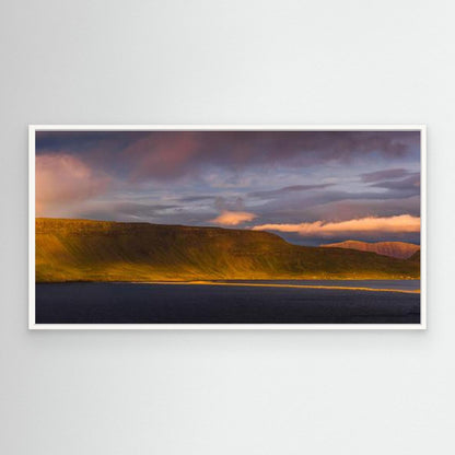 Dramatic Fjord Sunset by Adrian Popan