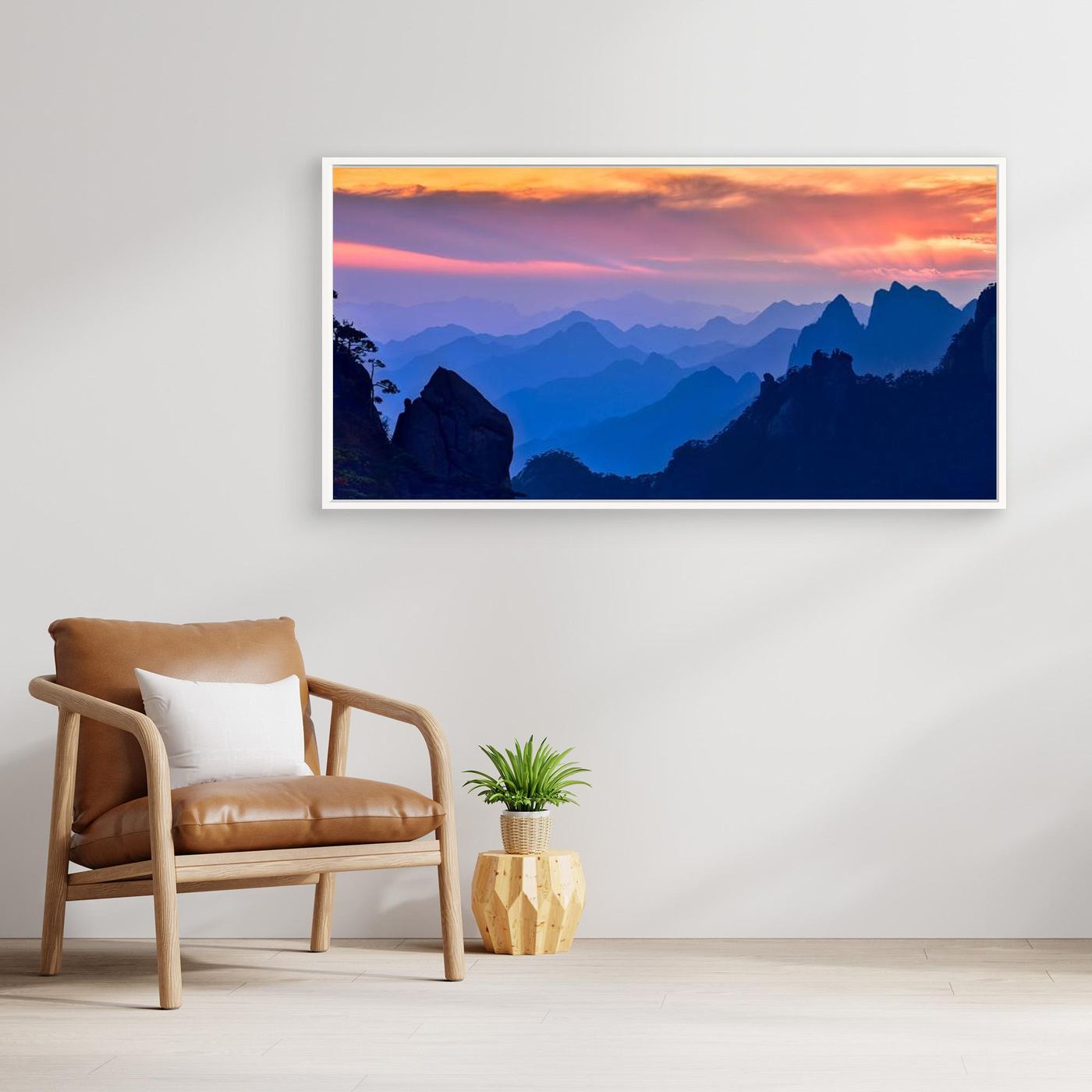 Sanqing Mountain Sunset by Mei Xu