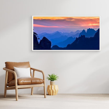 Sanqing Mountain Sunset by Mei Xu