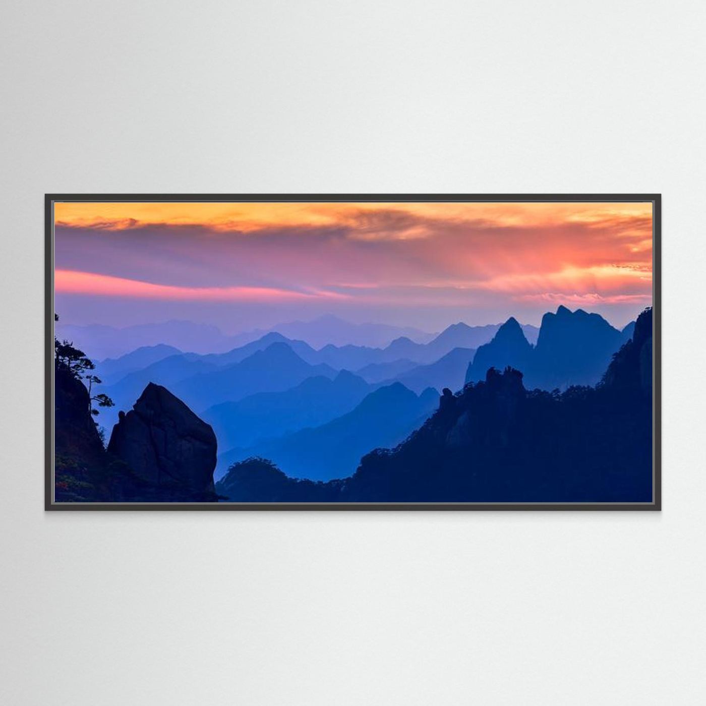 Sanqing Mountain Sunset by Mei Xu