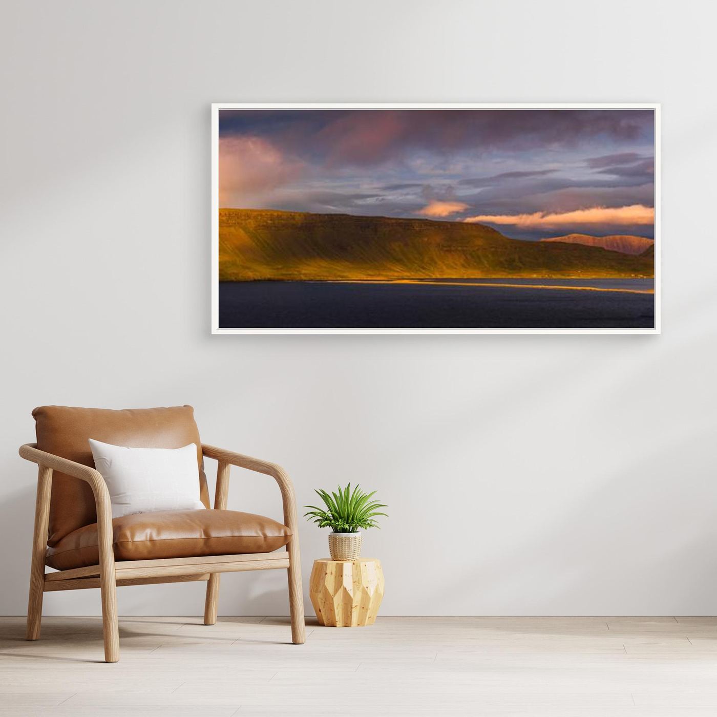 Dramatic Fjord Sunset by Adrian Popan