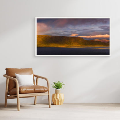 Dramatic Fjord Sunset by Adrian Popan