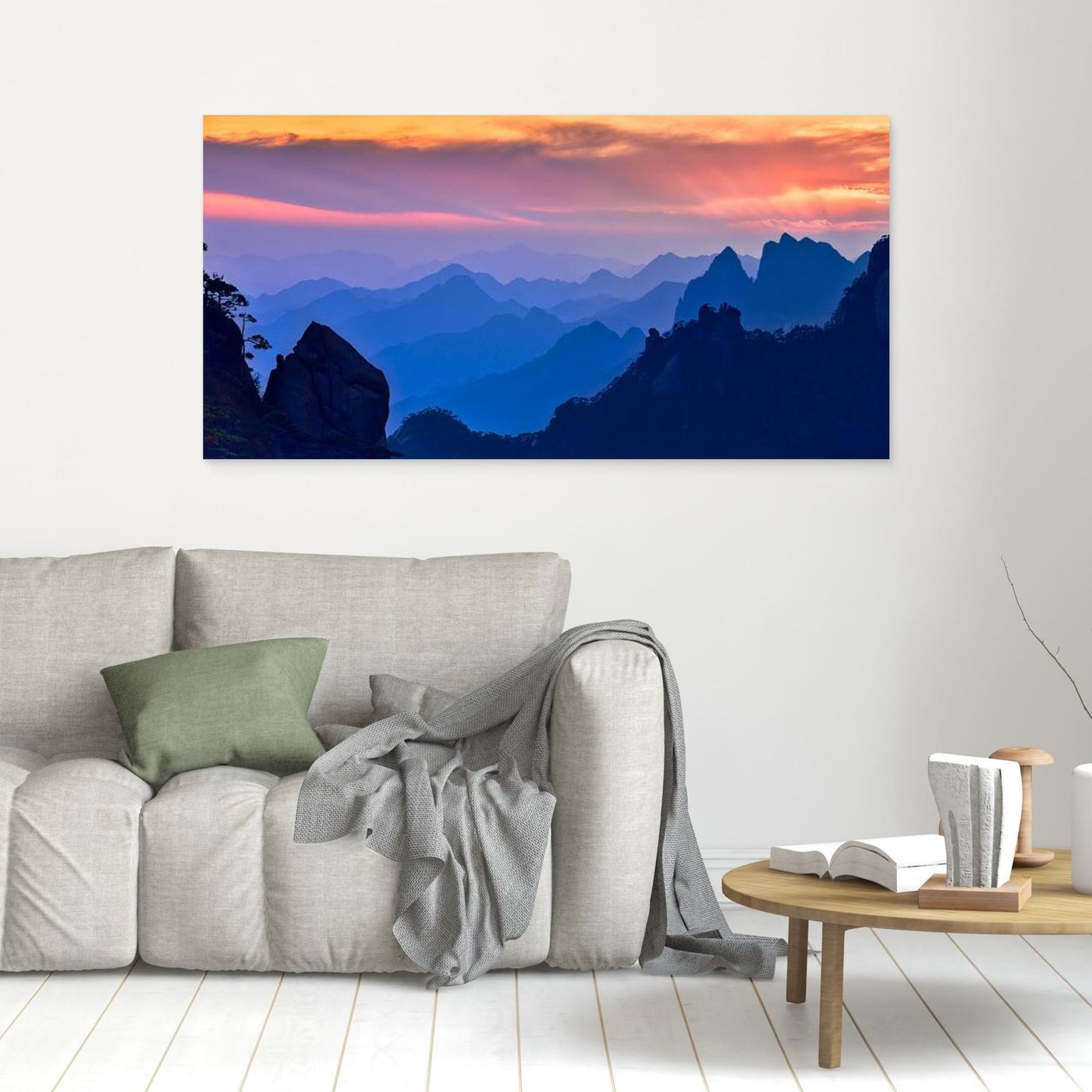 Sanqing Mountain Sunset by Mei Xu