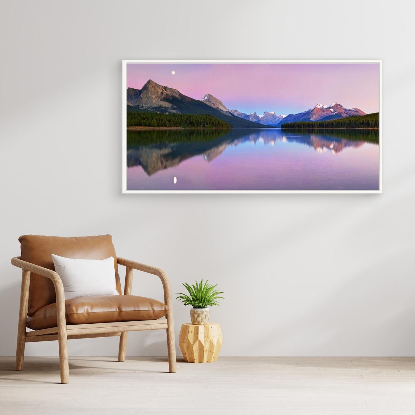 Maligne Lake by Yan Zhang