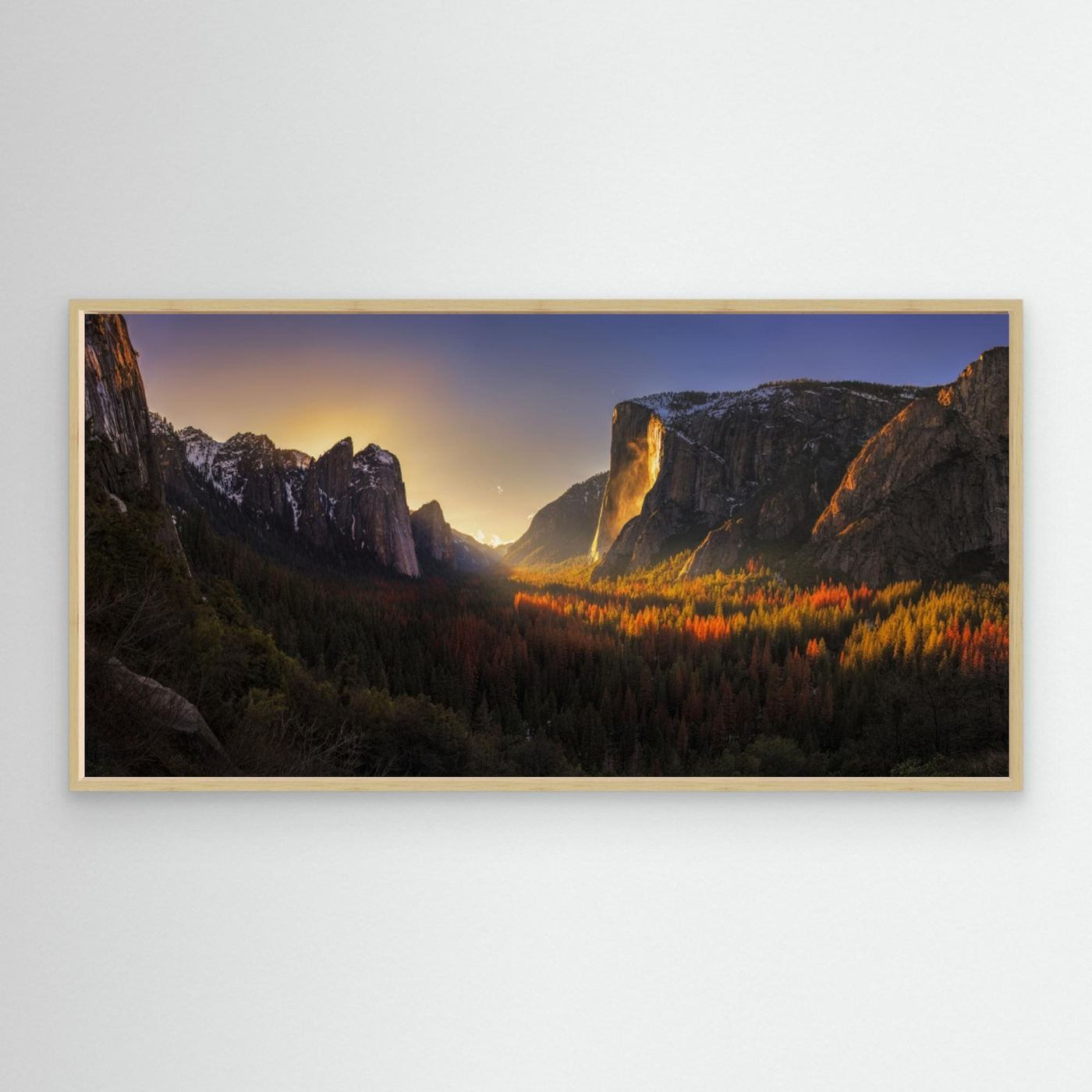Yosemite Firefall by Yan Zhang
