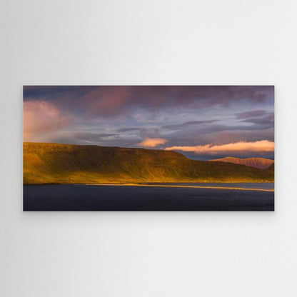 Dramatic Fjord Sunset by Adrian Popan