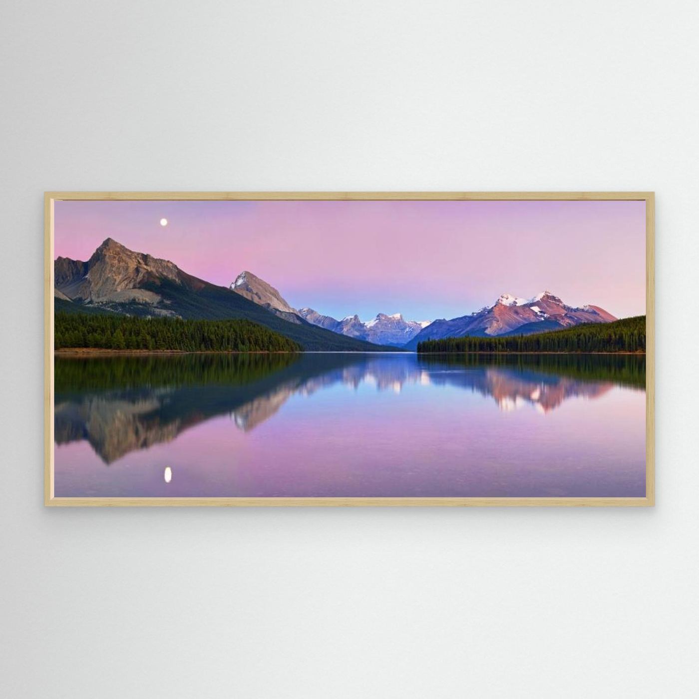 Maligne Lake by Yan Zhang
