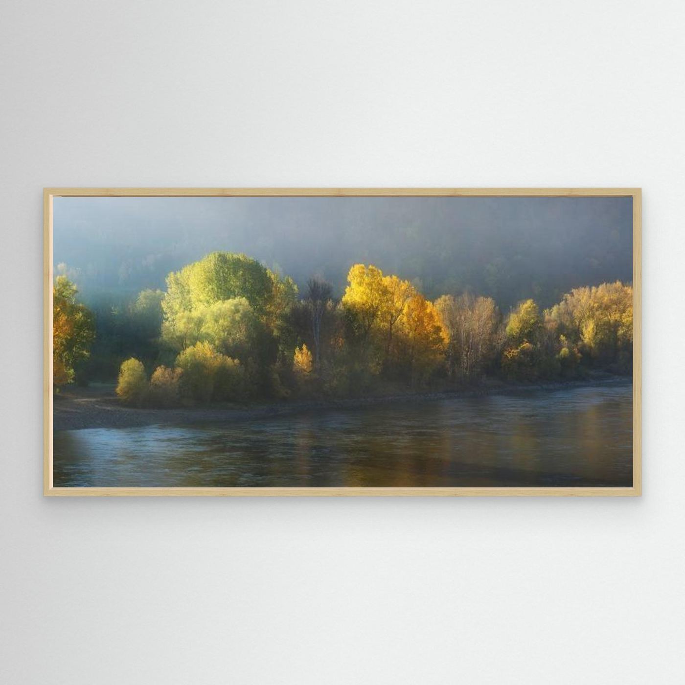 Misty Autumn Glow by Burger Jochen