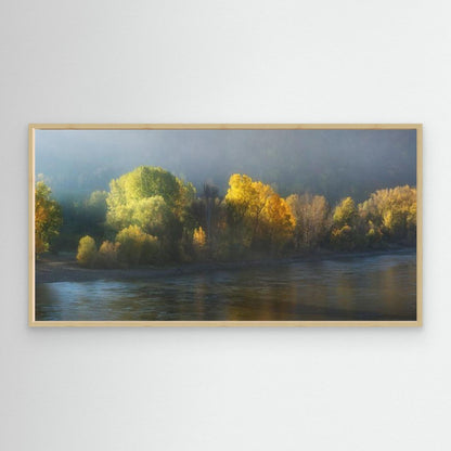 Misty Autumn Glow by Burger Jochen