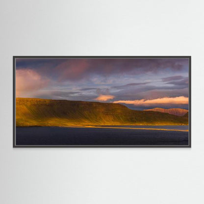 Dramatic Fjord Sunset by Adrian Popan